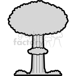 nuclear atomic cartoon bomb bombs explosion boom fallout weapon weapons attack war
