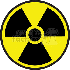hazard symbol clipart. Commercial use image # 381929
