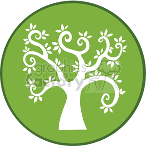 creative tree clipart. Royalty-free image # 382123