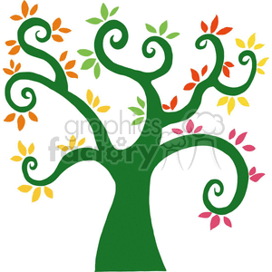 tree of life clipart. Royalty-free image # 382203