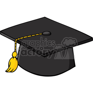 Graduate Cap clipart. Commercial use image # 382392