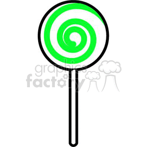 green sucker clipart. Royalty-free image # 382407