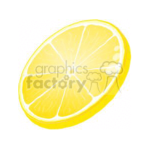 lemon slice clipart. Commercial use image # 382417