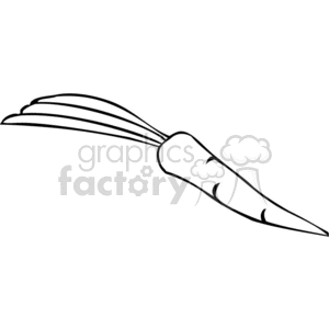 carrot outline clipart. Commercial use image # 383184