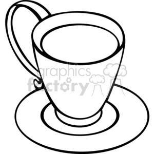 cup outline clipart.