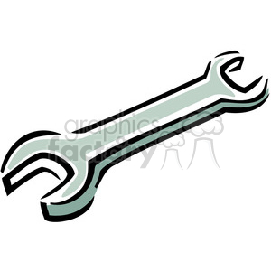 cartoon wrench clipart. Commercial use image # 385017