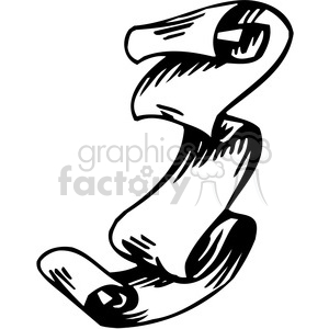ribbons banners scroll clipart 031 .