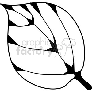 Red Mulberry Leaf clipart. Commercial use image # 387403