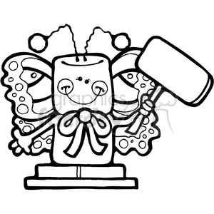 clipart - Smore Butterfly.