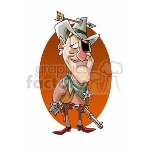john wayne color clipart. Commercial use image # 392976
