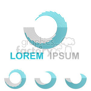 logo template circle 014 clipart. Commercial use image # 397226