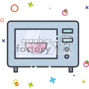 Microwave vector clip art images clipart. Royalty-free image # 403844
