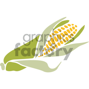 corn on the cob vector art clipart.