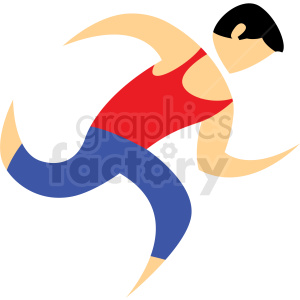 running sport icon clipart. Commercial use image # 406206