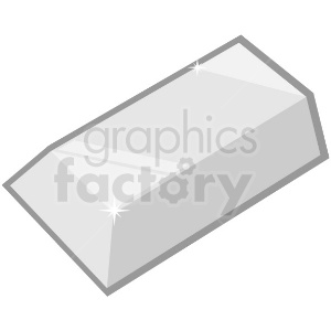 silver bar vector icon game art clipart. Commercial use icon # 406374