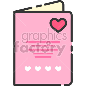 valentines greeting card clipart. Royalty-free icon # 407441