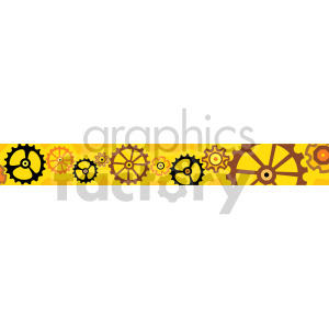 Gears working together clipart. Royalty-free image # 166986