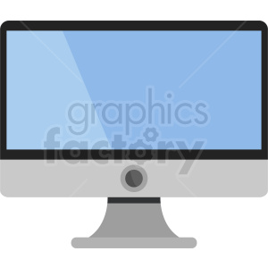 mac computer monitor vector icon