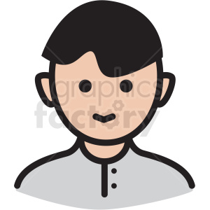 boy avatar vector clipart clipart. Royalty-free icon # 409750