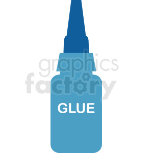 super glue bottle vector clipart .
