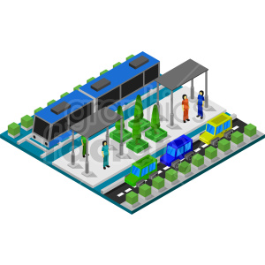 train+station transportation