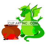   dragon dragons fantasy fiction  dragon020yy.gif Animations 2D Animals Dragons 