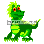 animated cartoon dragon breathing fire animation. Commercial use animation # 119421