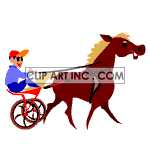   horse horses cartoon funny animations racer  horse011yy.gif Animations 2D Animals Horses 