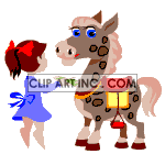 horse025yy clipart. Commercial use image # 119483