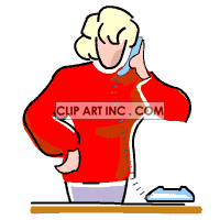   phone call talking phones  Business025.gif Animations 2D Business 