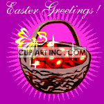   easter egg eggs basket baskets  0_easter-05.gif Animations 2D Holidays Easter 