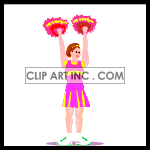   cheerleading cheerleaders cheerleader cheer cheers high school  cheer018.gif Animations 2D Sports 