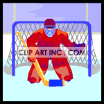   hockey goalie goalies  sport038.gif Animations 2D Sports 