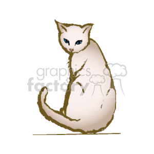 siamese_kitty clipart. Royalty-free image # 131084