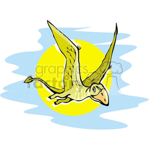 pterodactyls clipart. Commercial use image # 131364