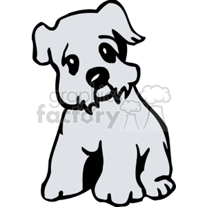 puppy clipart. Commercial use image # 131684