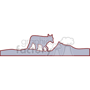   dingo dingos dog dogs animals canine canines wolf wolves coyote coyotes  wolf402.gif Clip Art Animals Dogs 