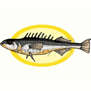 fish143 clipart. Commercial use image # 132406