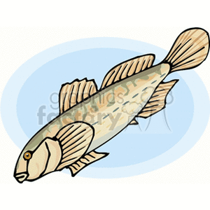 fish184 clipart. Commercial use image # 132436