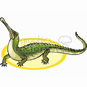 alligator9 clipart. Commercial use image # 133112