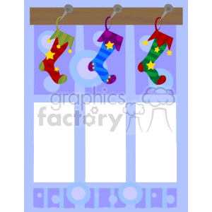 stockings_0001 clipart. Commercial use image # 134168
