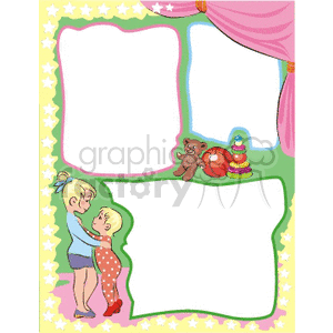 Family border clipart. Commercial use image # 134243