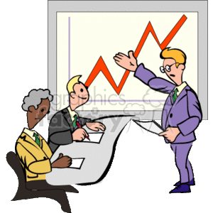   charts chart graph graphs business profit profits money financial corporations corporation meeting meetings  fun_discussion0001.gif Clip Art Business Charts 