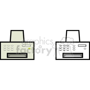   printer printers print printing computers computer duplicate copy machine machines copier Clip Art Business Computers 