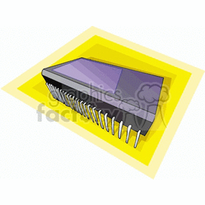 microchip  clipart. Royalty-free image # 135136