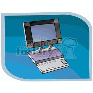 laptop3131 clipart. Royalty-free image # 135365