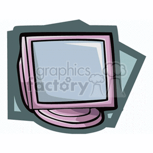 monitor5131 clipart. Royalty-free image # 135498