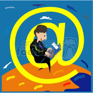 the internet clipart. Commercial use image # 136253