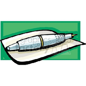 pen clipart. Royalty-free image # 136542