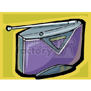 radio clipart. Commercial use image # 136588